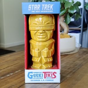 Geeki Tikis Geordie La Forge tiki mug